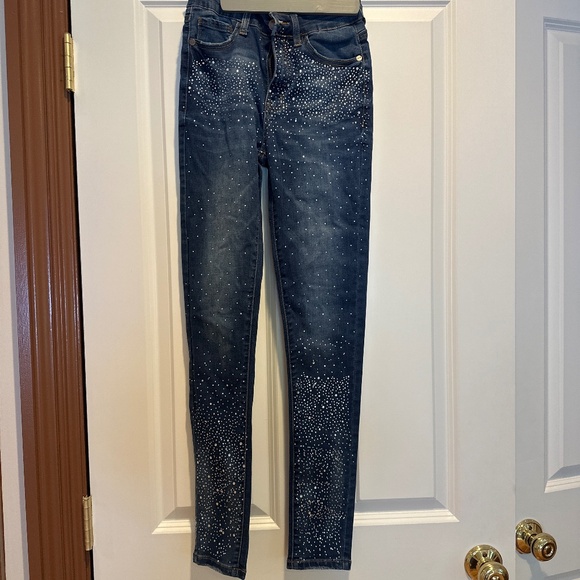 Judith March crystal embellished jeans - size 25 - Picture 1 of 7